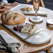 Load image into Gallery viewer, Delaney Small Serving Board in Marble
