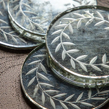 Load image into Gallery viewer, Natala Set of 4 Mirrored Coasters
