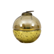 Load image into Gallery viewer, Bethany Set of 2 Gold Bauble Candles
