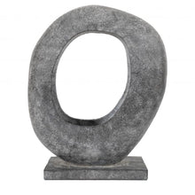 Load image into Gallery viewer, Teresa Abstract Sculpture in Stone Grey
