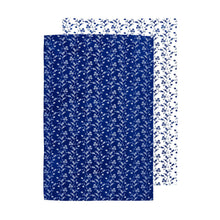 Load image into Gallery viewer, Tea Towels Set of 3 in Blue
