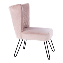 Load image into Gallery viewer, Maelle Chair in Blush Pink
