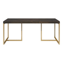 Load image into Gallery viewer, Ellannah Rectangular Wooden Coffee Table in Dark Brown

