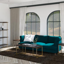 Load image into Gallery viewer, Ellannah Rectangular Wooden Coffee Table in Dark Brown
