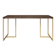 Load image into Gallery viewer, Ellannah 6 Seater Rectangular Wooden Dining Table in Dark Brown
