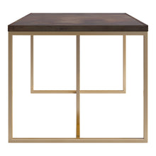 Load image into Gallery viewer, Ellannah 6 Seater Rectangular Wooden Dining Table in Dark Brown
