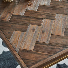 Load image into Gallery viewer, Ellannah Rectangular Wooden Console Table in Dark Brown
