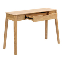 Load image into Gallery viewer, Anja Rectangular Wooden Console Table in Natural 
