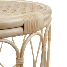 Load image into Gallery viewer, Tyra Round Rattan Coffee Table in Natural

