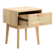Load image into Gallery viewer, Disa Wooden Side Table in Natural 
