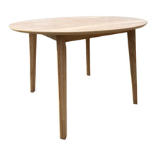 Load image into Gallery viewer, Nissa 4 Seater Round Wooden Dining Table in Natural
