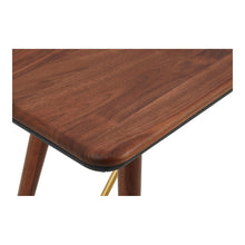 Load image into Gallery viewer, Poppy Console Table in Brass Finish
