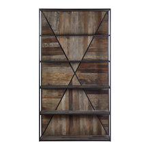 Load image into Gallery viewer, Yulia Shelf Unit in Dark Wood
