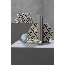 Load image into Gallery viewer, Inge Hexagon Bookend in White
