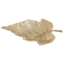 Load image into Gallery viewer, Amari Leaf Dish in Gold
