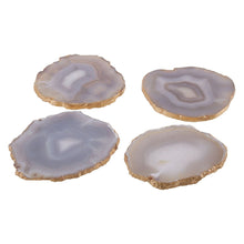 Load image into Gallery viewer, Megan Agate Coaster in Grey
