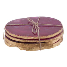 Load image into Gallery viewer, Megan Agate Coaster in Pink
