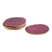 Load image into Gallery viewer, Megan Agate Coaster in Pink
