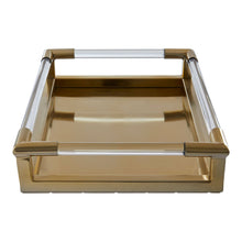 Load image into Gallery viewer, Xandra Tray in Gold Finish
