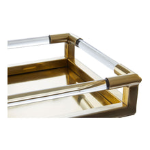 Load image into Gallery viewer, Xandra Tray in Gold Finish
