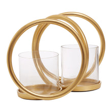 Load image into Gallery viewer, Noreen Candle Holder in Gold

