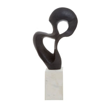 Load image into Gallery viewer, Amari Knot Sculpture in Black
