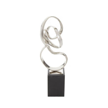 Load image into Gallery viewer, Amari Knot Sculpture in Silver
