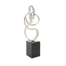 Load image into Gallery viewer, Amari Knot Sculpture in Silver
