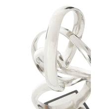 Load image into Gallery viewer, Amari Knot Sculpture in Silver
