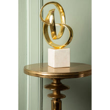 Load image into Gallery viewer, Amari Knot Sculpture in Gold
