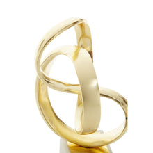 Load image into Gallery viewer, Amari Knot Sculpture in Gold
