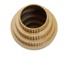 Load image into Gallery viewer, Amalia Vase in Gold And Black
