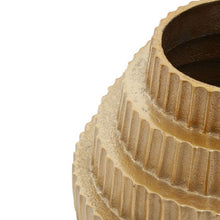 Load image into Gallery viewer, Amalia Vase in Gold And Black
