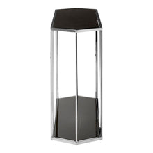 Load image into Gallery viewer, Haley Oblong Marble Console Table in Black
