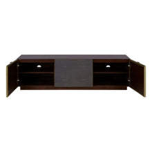 Load image into Gallery viewer, Tori Large Media Unit in Brown
