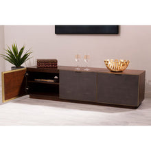 Load image into Gallery viewer, Tori Large Media Unit in Brown
