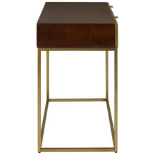 Load image into Gallery viewer, Tori Rectangular Console Table in Dark Brown
