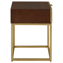 Load image into Gallery viewer, Tori Side Table in Brown
