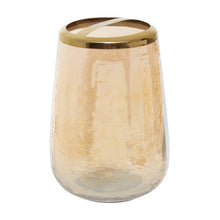 Load image into Gallery viewer, Cassidy Glass Toothbrush Holder in Gold
