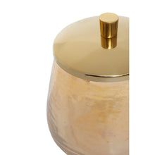 Load image into Gallery viewer, Cassidy Glass Storage Jar in Gold
