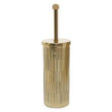 Load image into Gallery viewer, Lottie Linear Toilet Brush in Gold
