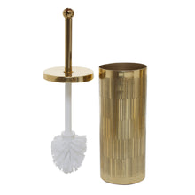 Load image into Gallery viewer, Lottie Linear Toilet Brush in Gold

