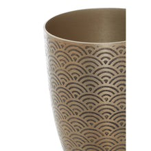 Load image into Gallery viewer, Lottie Patterned Bathroom Tumbler in Gold
