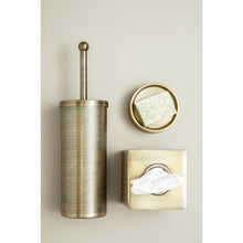 Load image into Gallery viewer, Lottie Patterned Tissue Box in Gold
