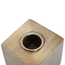 Load image into Gallery viewer, Lottie Patterned Tissue Box in Gold

