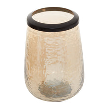 Load image into Gallery viewer, Cassidy Glass Tumbler in Gold/Black

