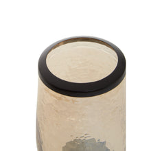 Load image into Gallery viewer, Cassidy Glass Tumbler in Gold/Black
