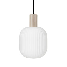 Load image into Gallery viewer, Lolly Ceiling Lamp Sand Metal and White Opal Glass
