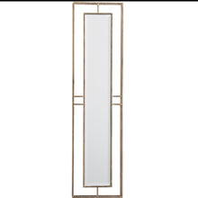 Load image into Gallery viewer, Milana Rectangular Wall Mirror in Gold
