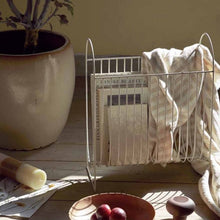 Load image into Gallery viewer, Maggie Magazine Holder in Grey
